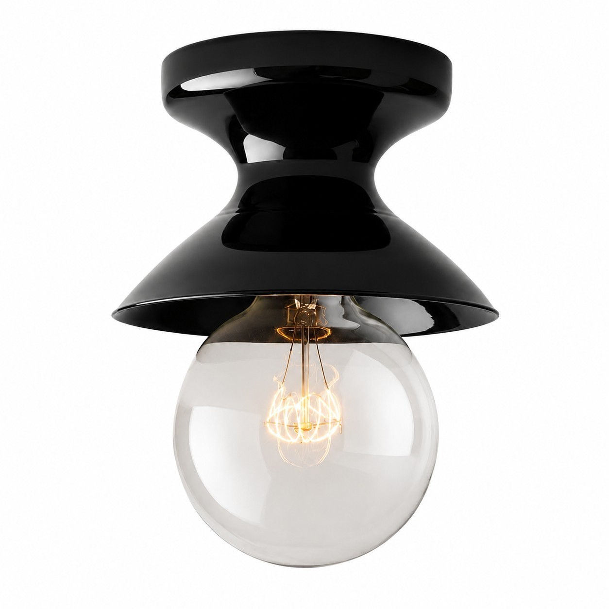 Lunavel Modern Ceramic Mount Ceiling Light Fixture