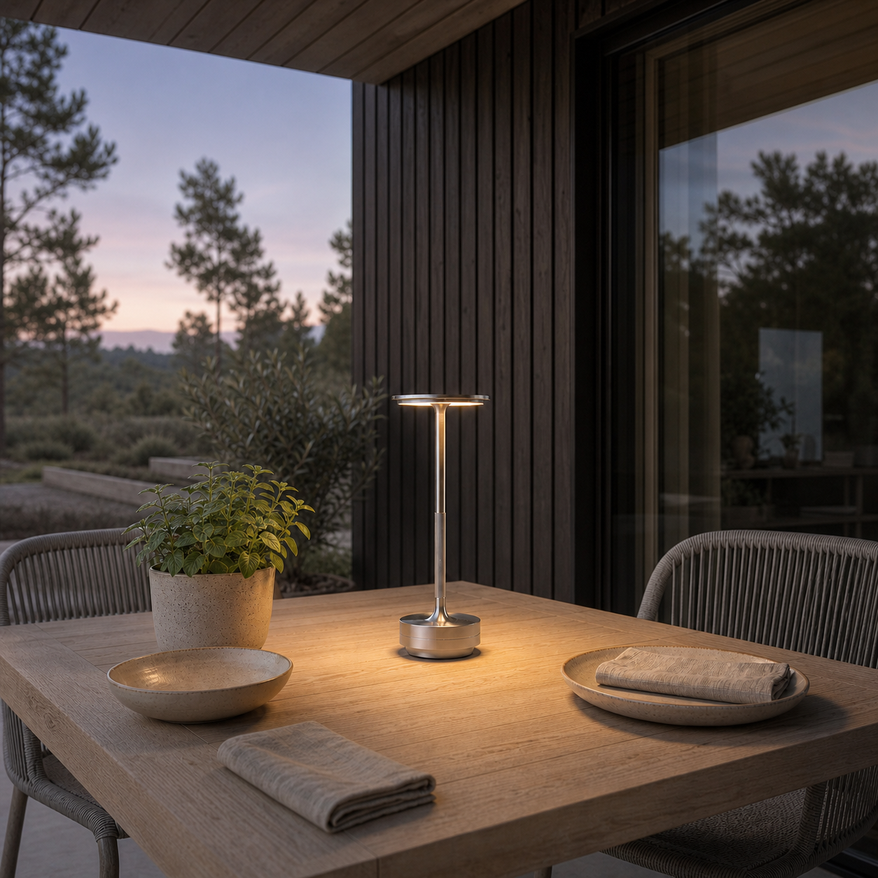 Nina Cordless Restaurant Table Lamps for Bar Cafe Hotel