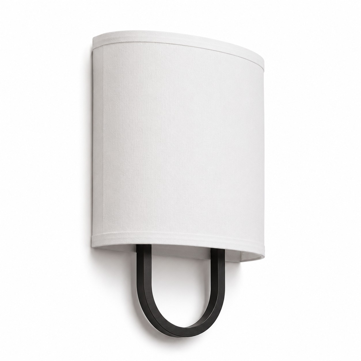 Zylar Modern Metal Fabric Shade Wall Sconce