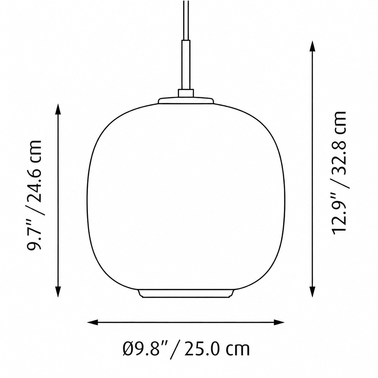 Louis Cream Stained Glass Globe Pendant Light
