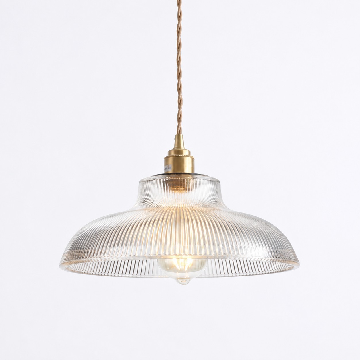 Draxith Retro Japanese Striped Stained Glass Droplight