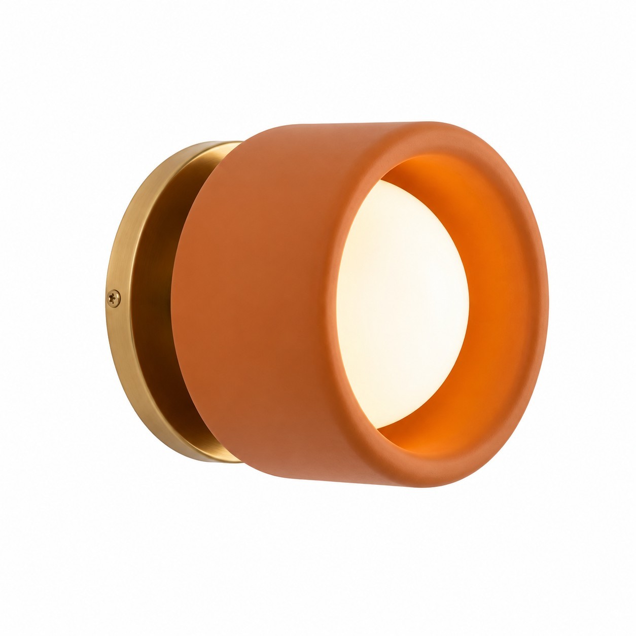 Aura Modern Porcelain Sconce