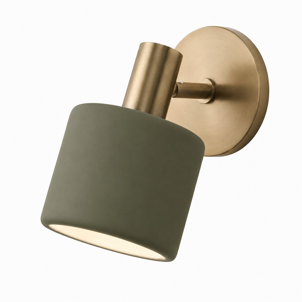 Aura Modern Porcelain Sconce