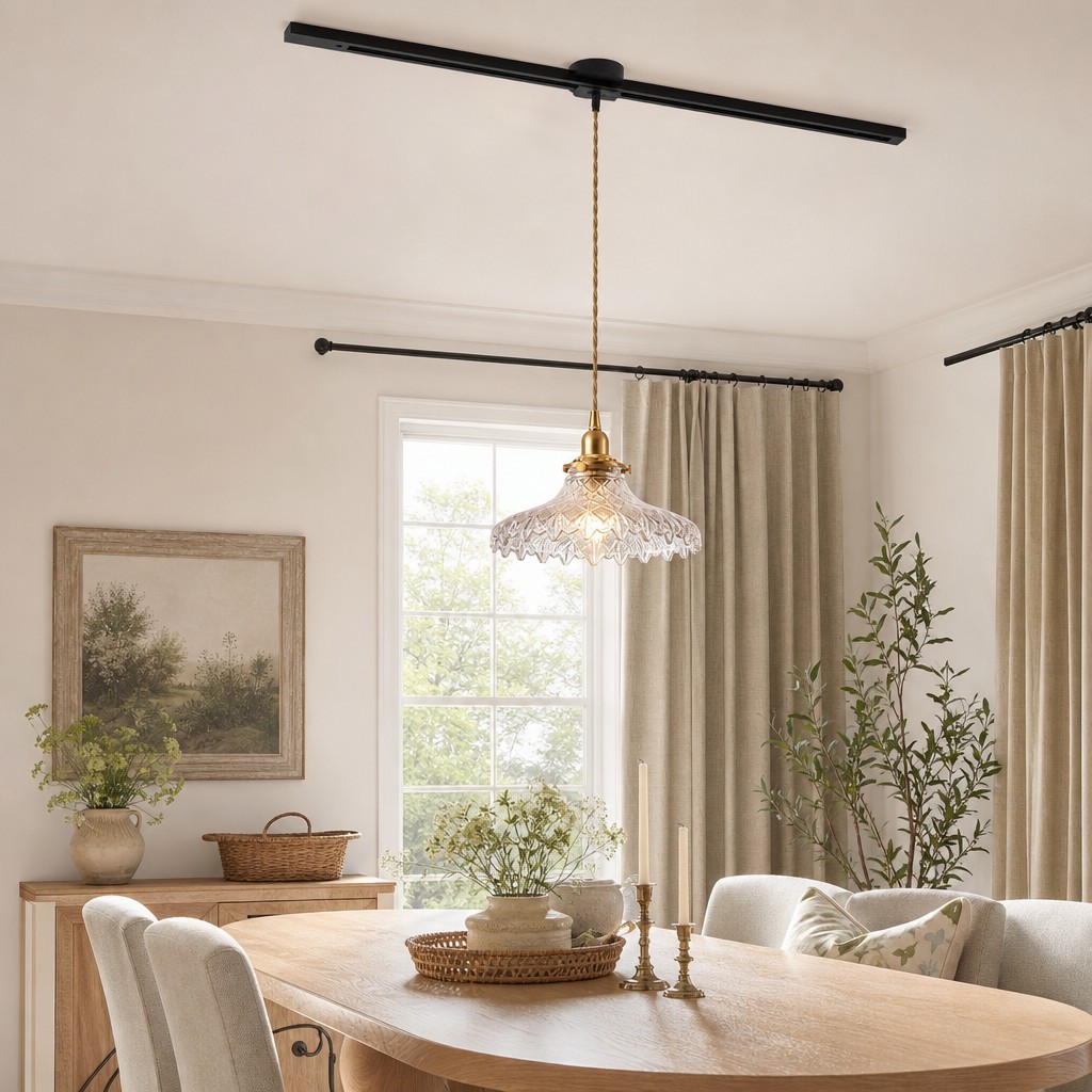 Byronn 360 Degree Rotation Ceiling Rail For Light