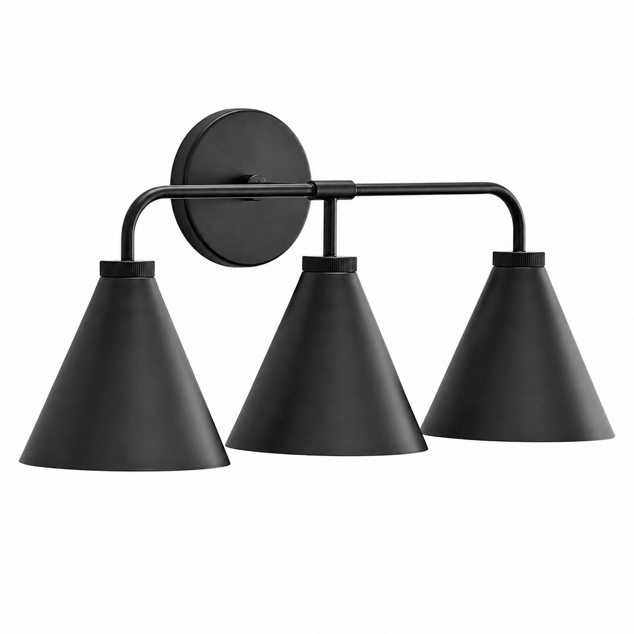 Kaelen Retro Cooper Cone Sconce Light