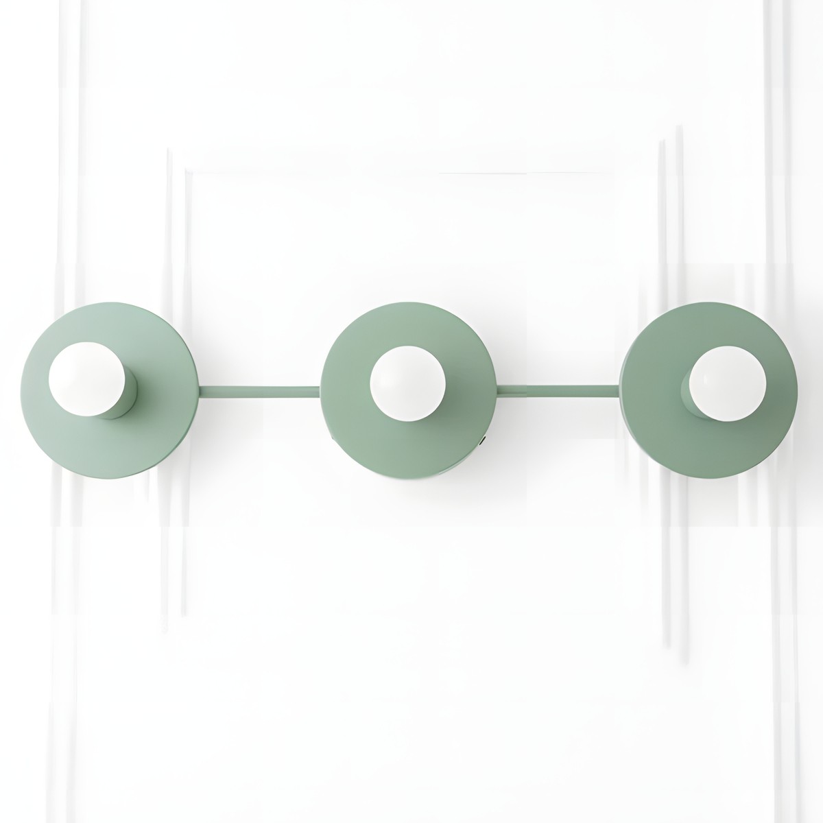 Marnie Nordic Colorful 3 Light Vanity Wall Light