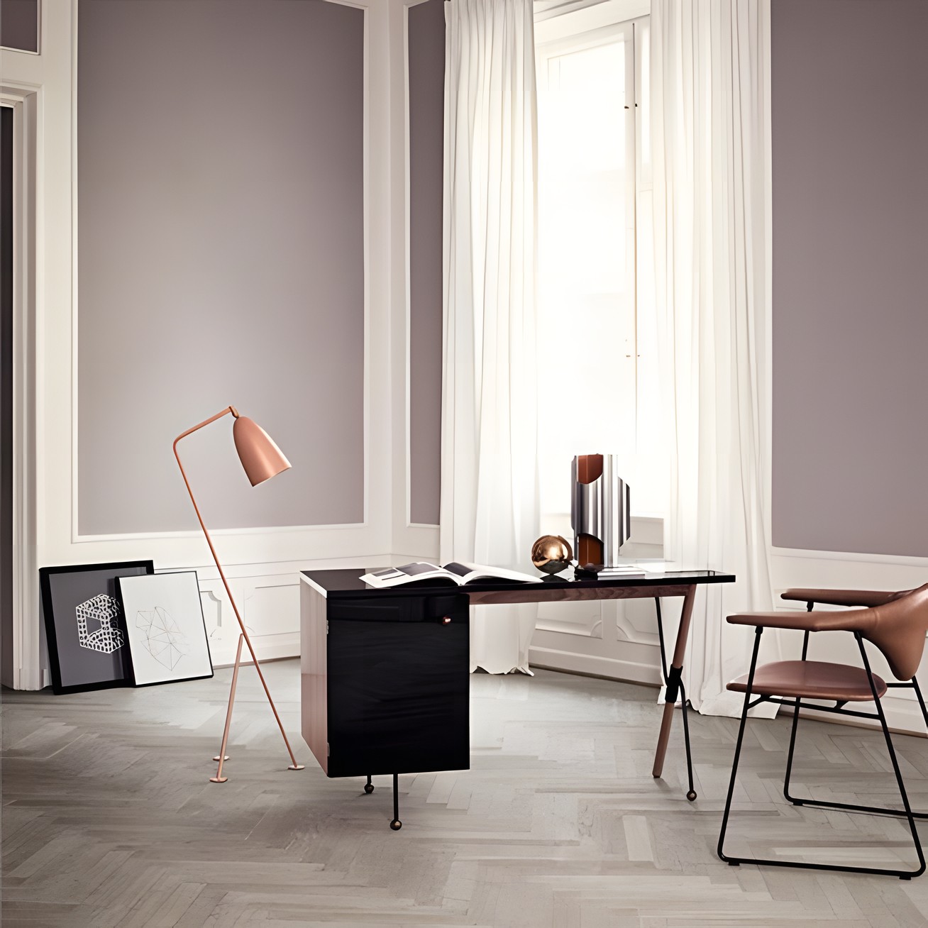 Grishma Nordic ‎Minimalist Metal Floor Lamp