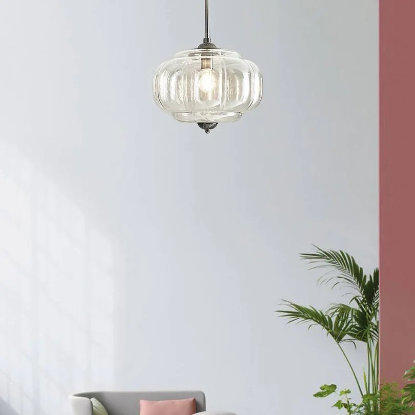 Ozita Retro Semi-Flush Mount Eloise Pendant Light