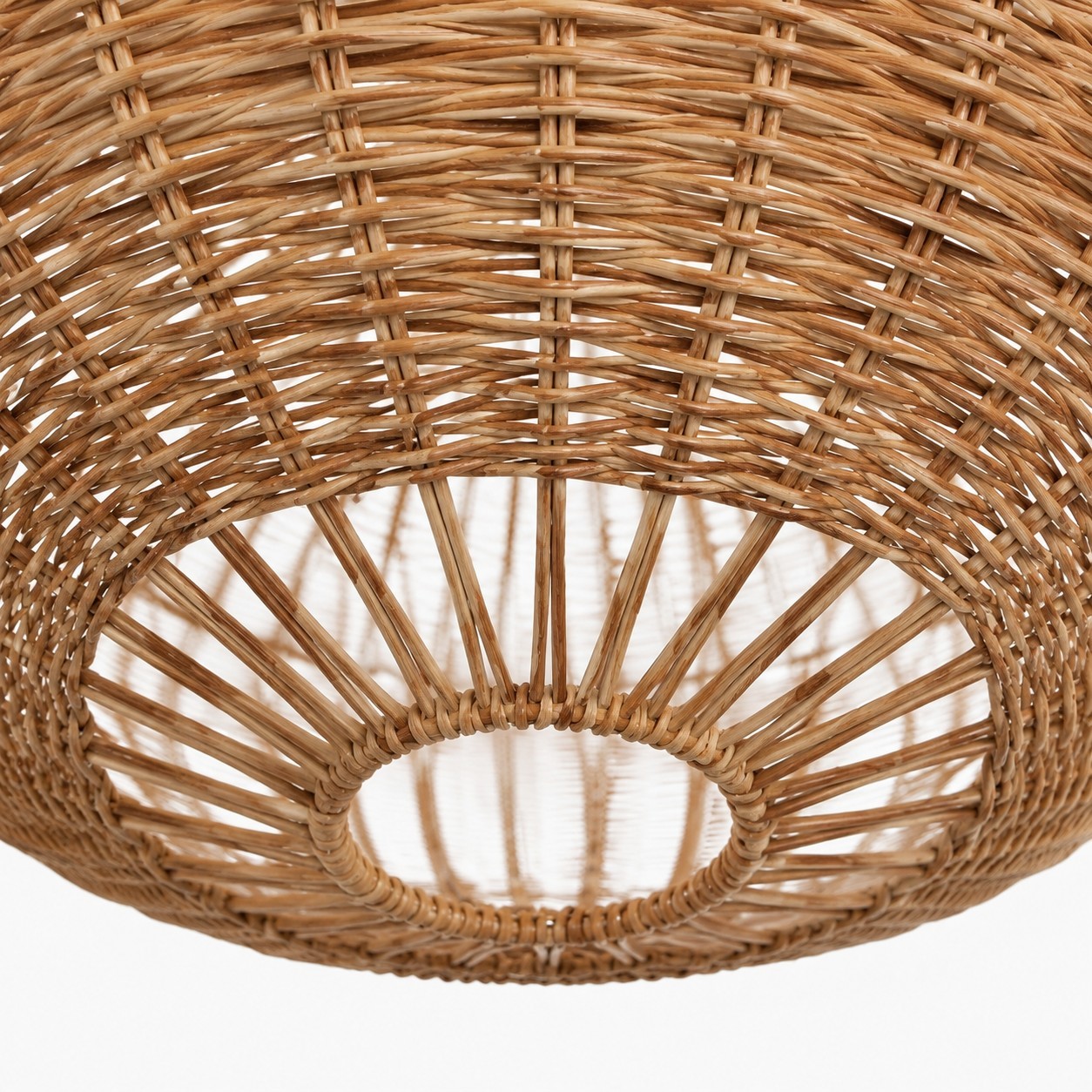 Barbara Coastal Rattan Pendant Light Kitchen Island