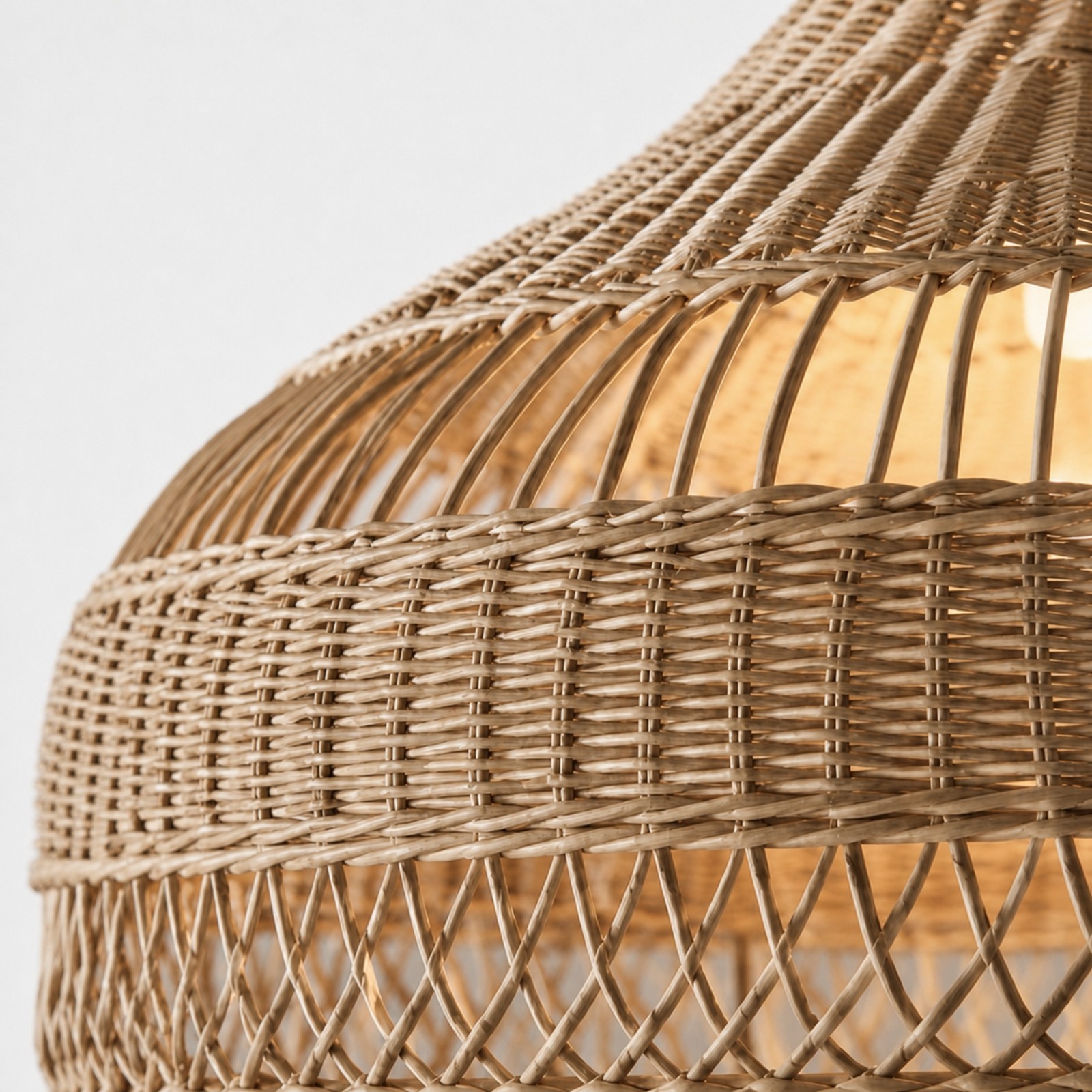 Wisteria Handmade Woven Rattan Pendant Light