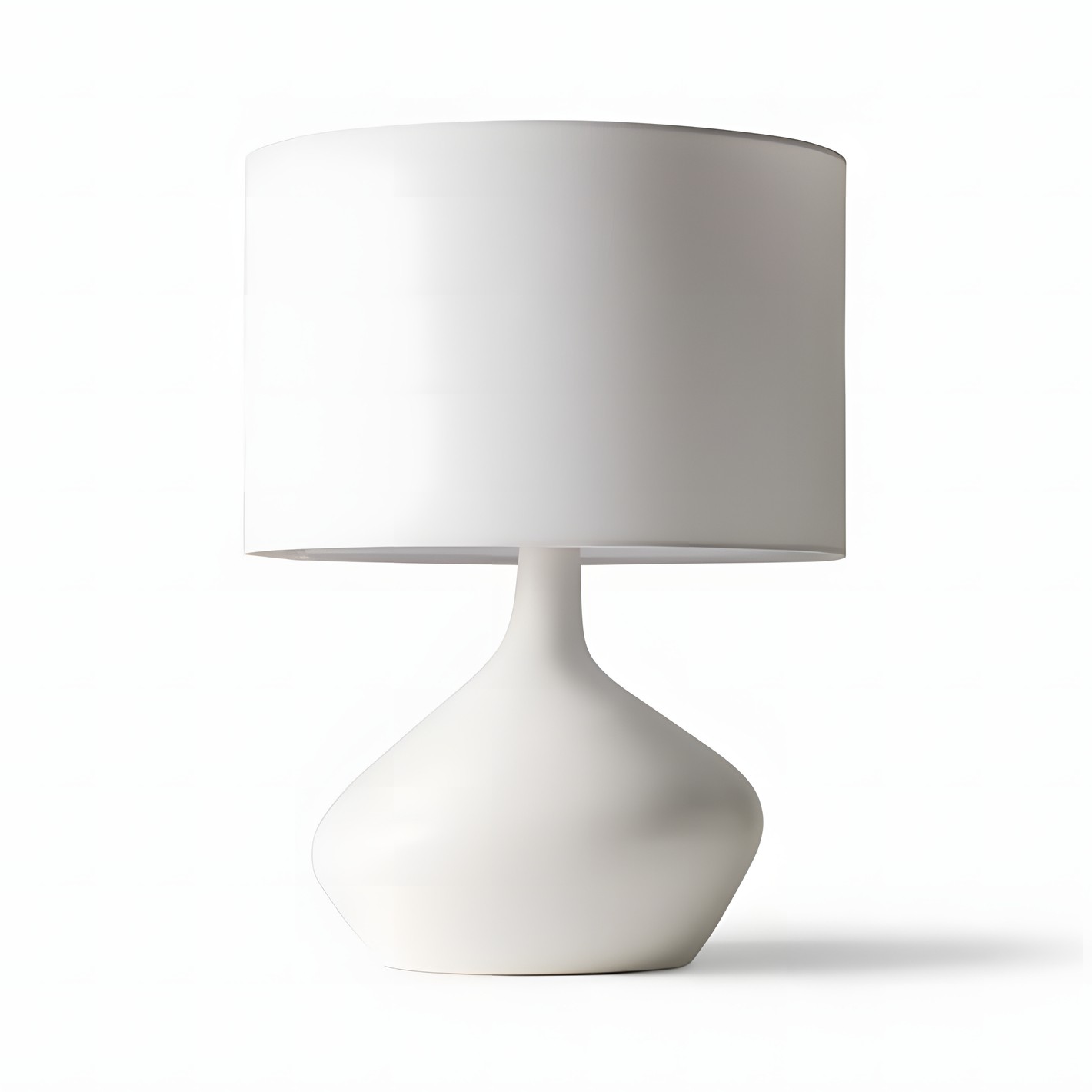 Daphne Vintage Ceramic Linen Shade Table Lamp