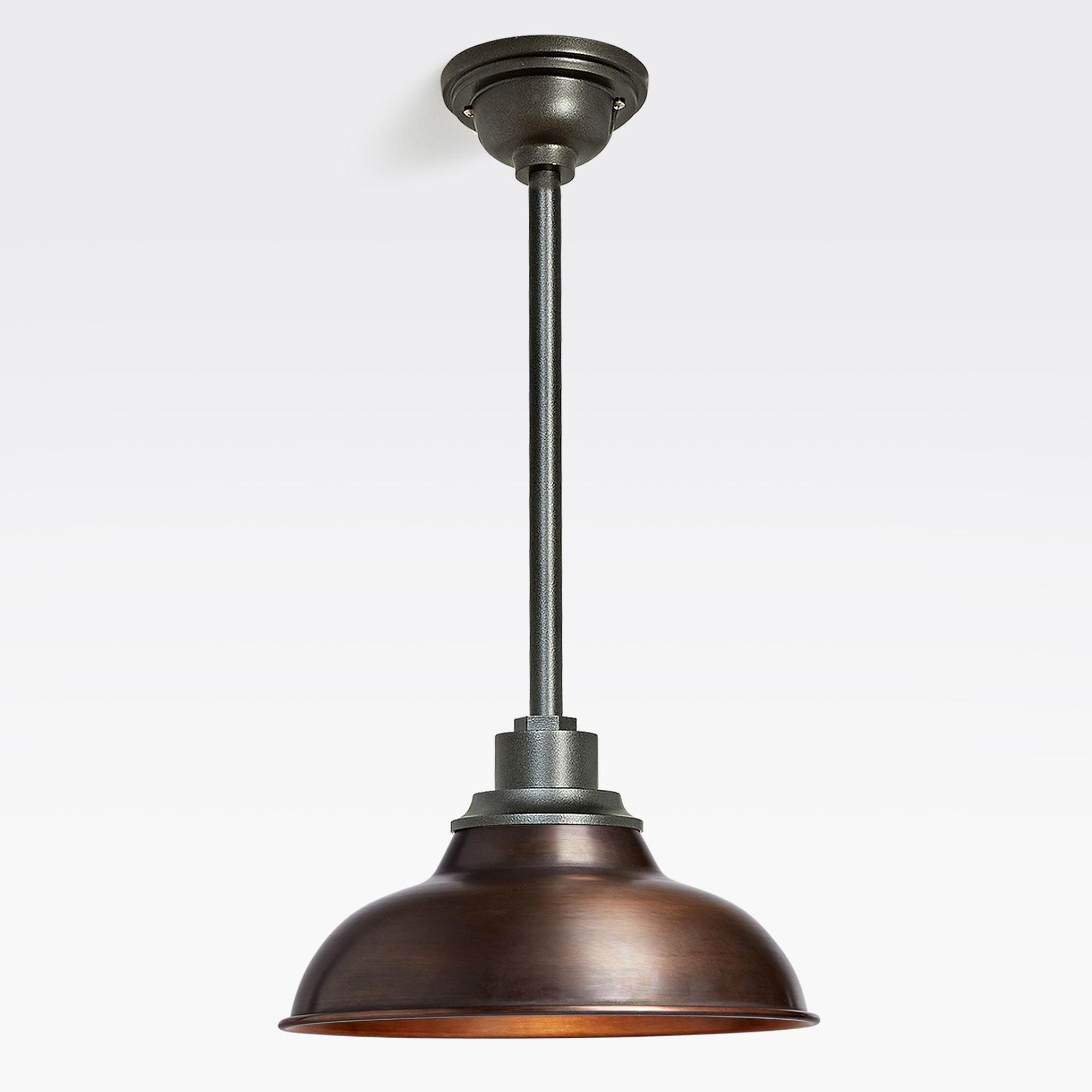 Creed Industrial Dome Metal Pendant Light