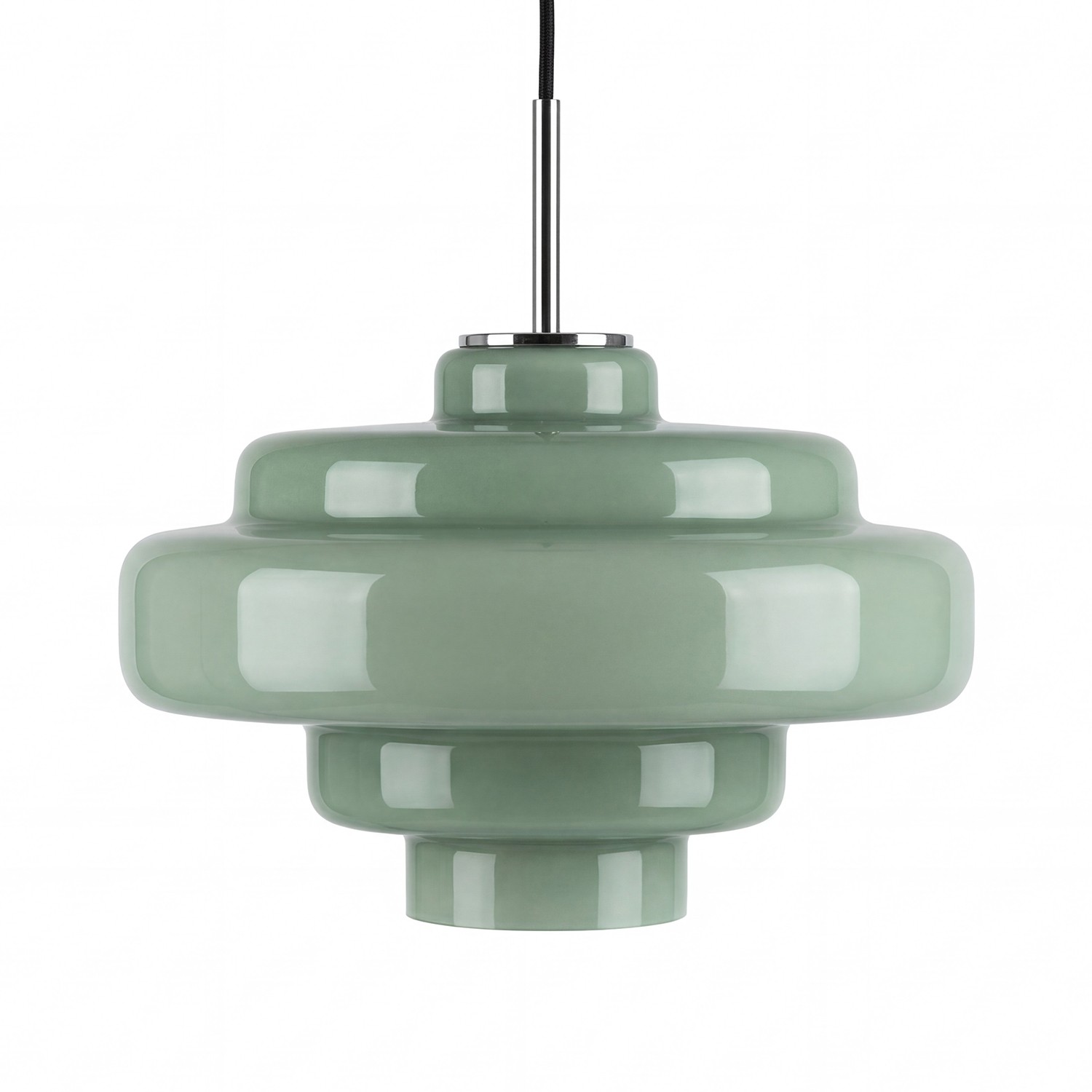 Yves Vintage Tiered Glass Pendant Light