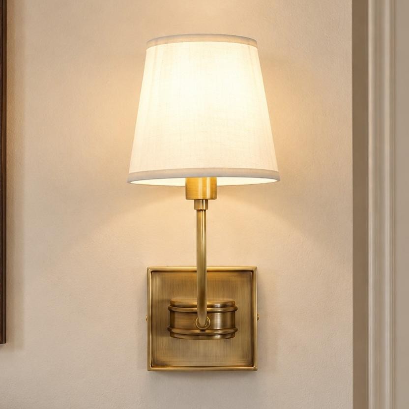 Wrynn 1/2/3 Light Fabric Shade Wall Sconce