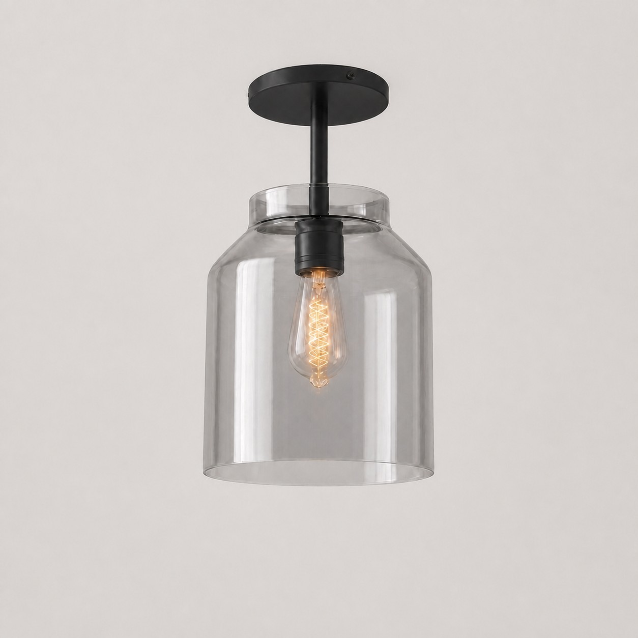 Drilon Minimalist Morandi Flush Mount Ceiling Light
