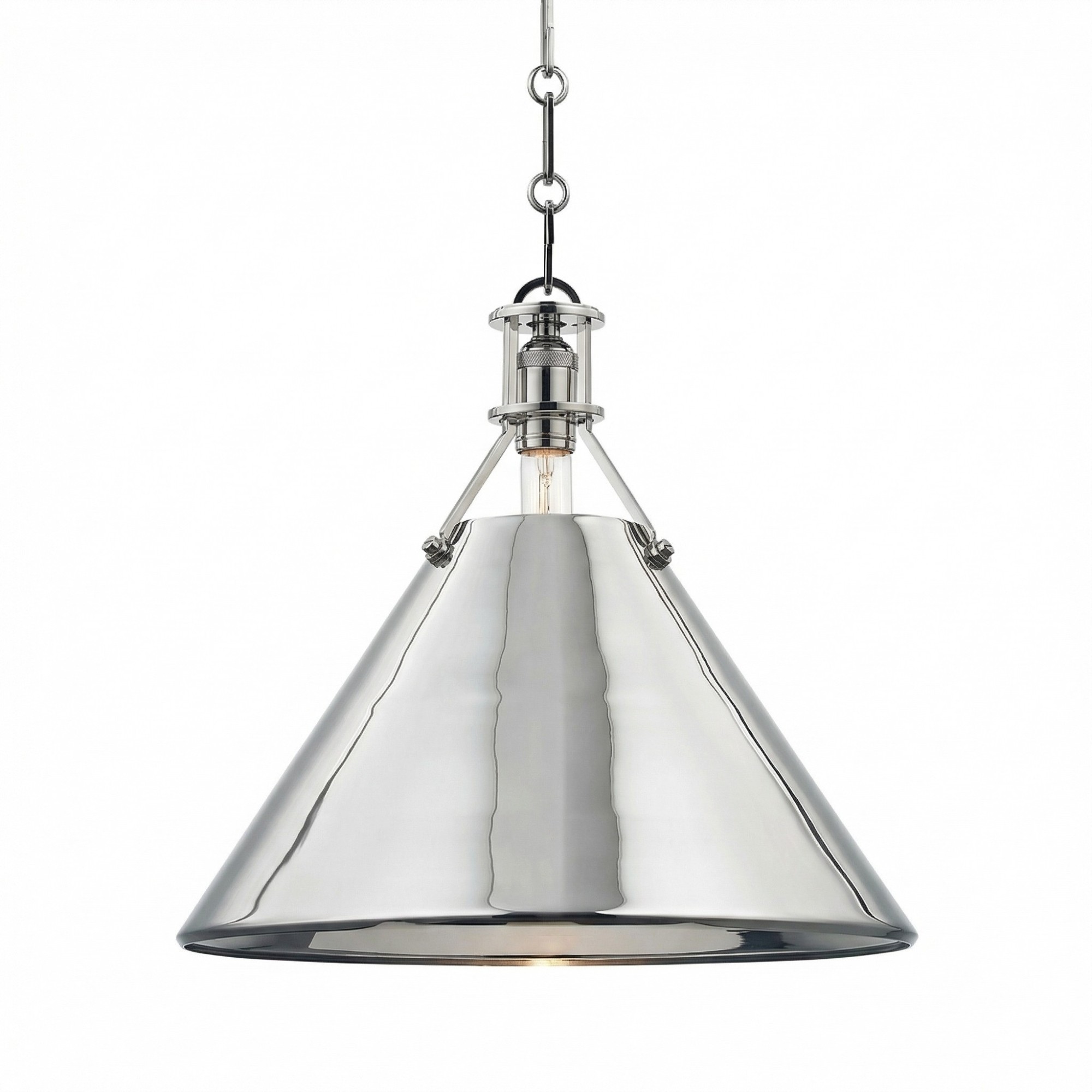 Retro Metal Cone Pendant Light