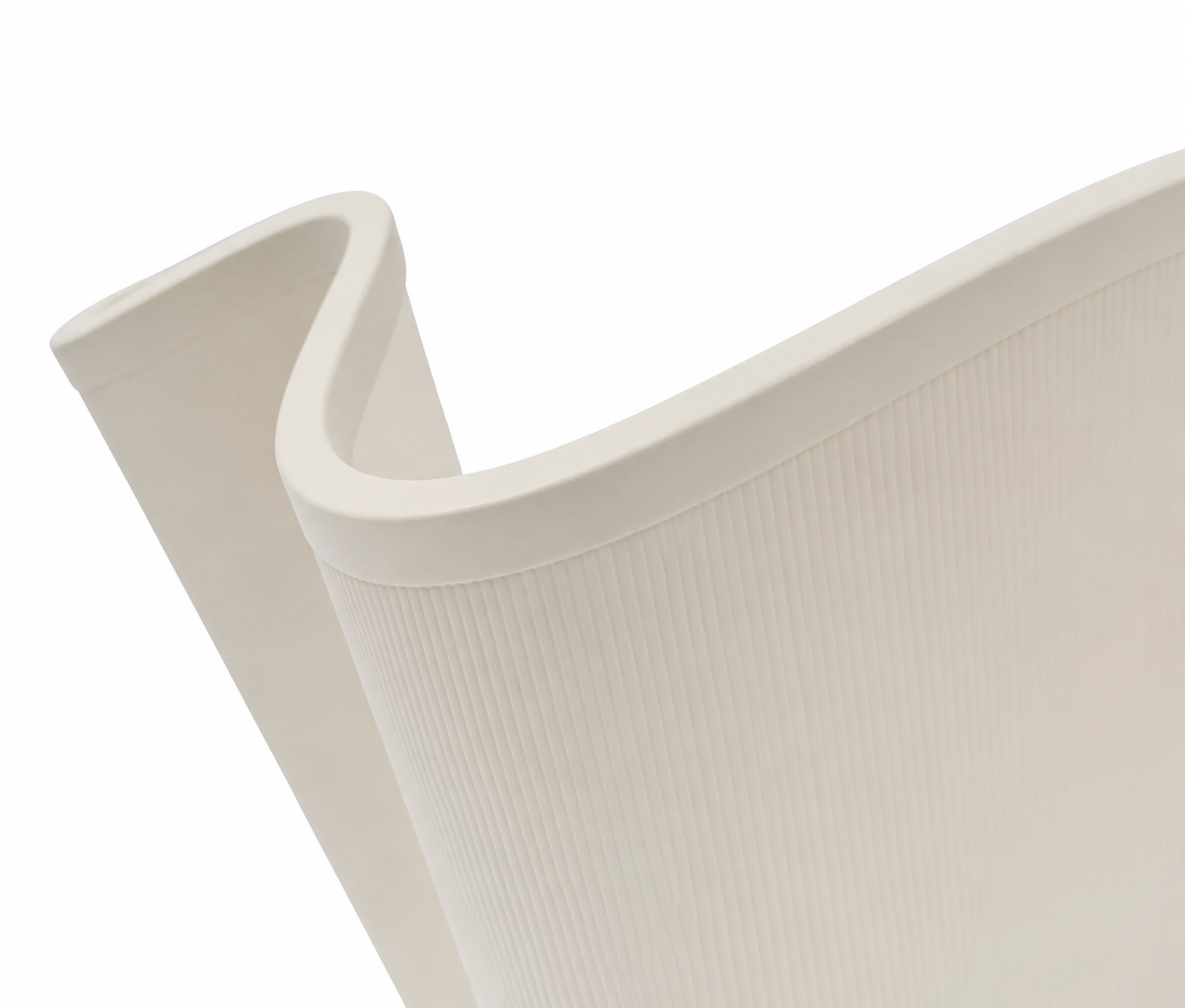 Charlotte Farmhouse Ivory Linen Scalloped Sconce