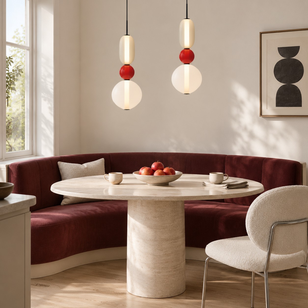 Caterina Modern Colorful Candied Glass Pendant Light