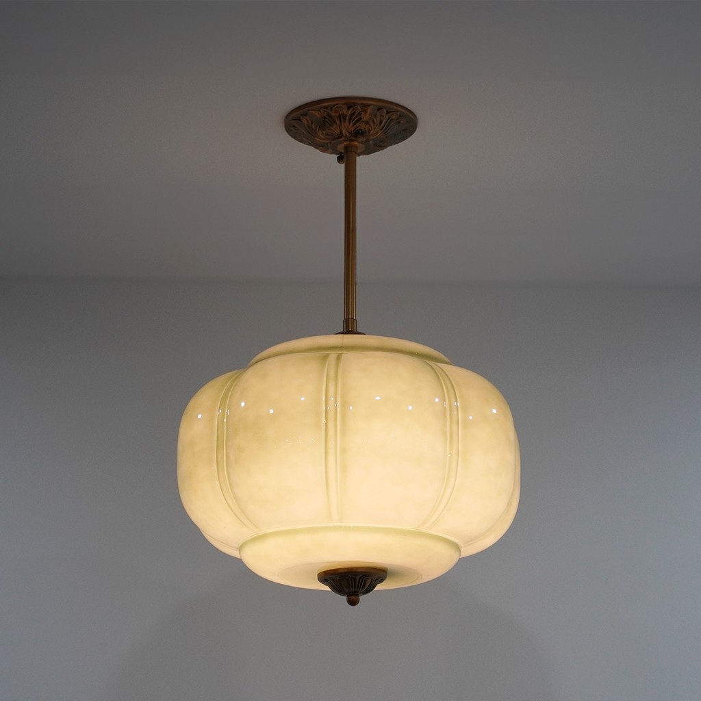 Ozita Retro Semi-Flush Mount Eloise Pendant Light