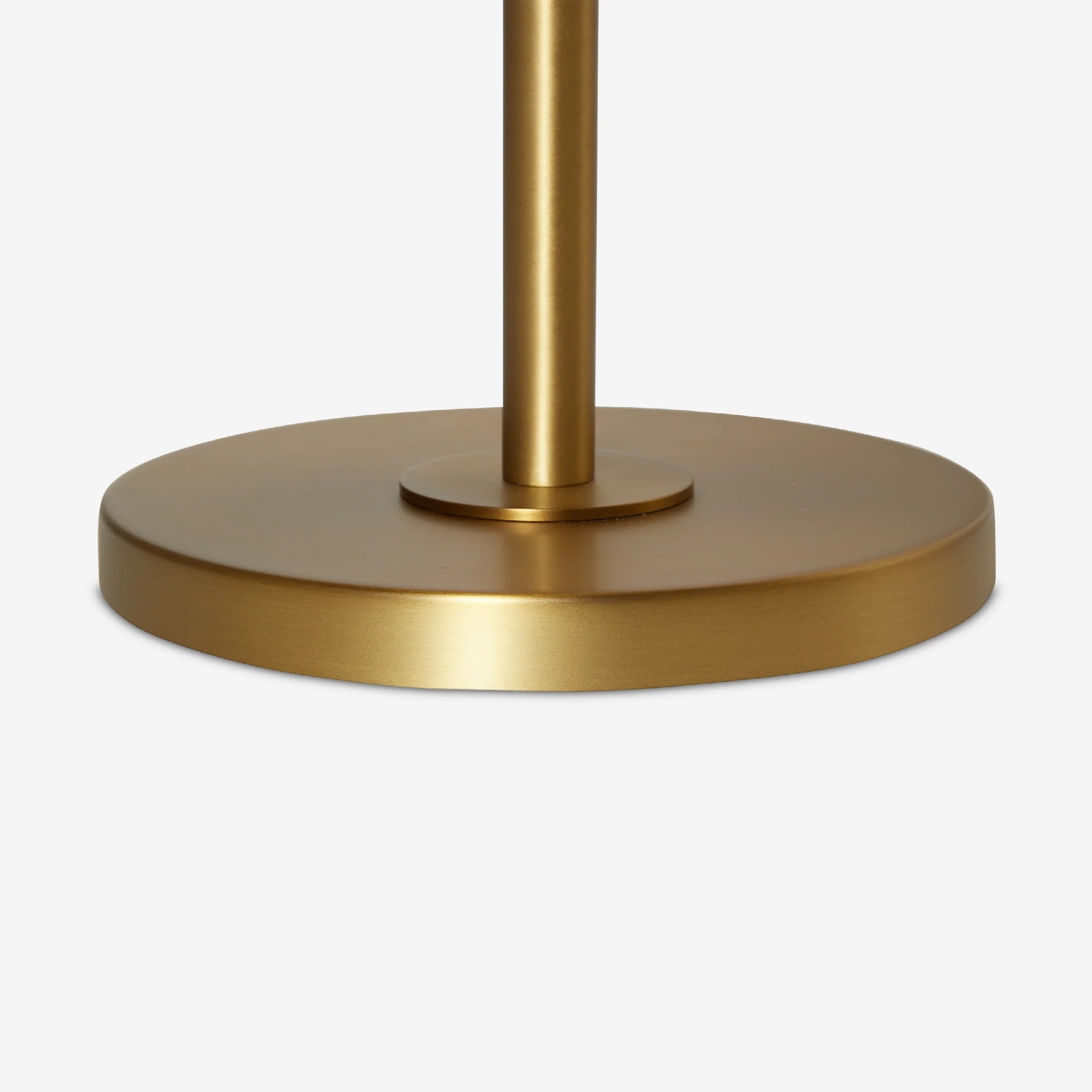 Jovita Contemporary Cone White Linen Table Lamp