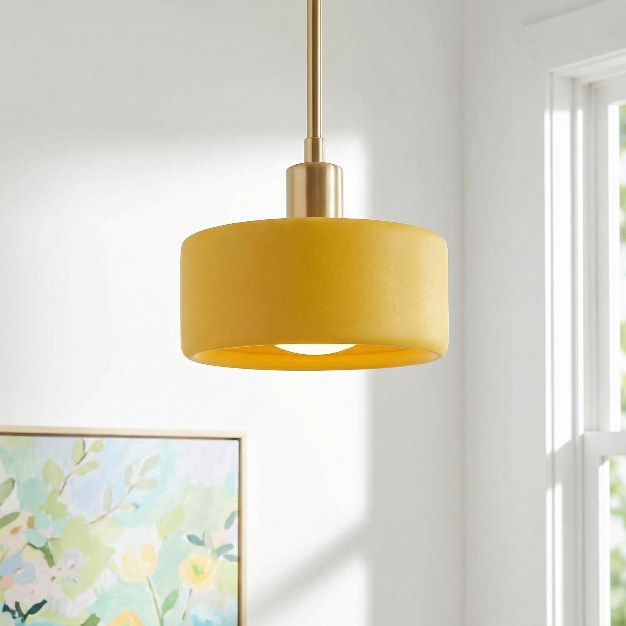 Aura Modern Porcelain Pendant Light