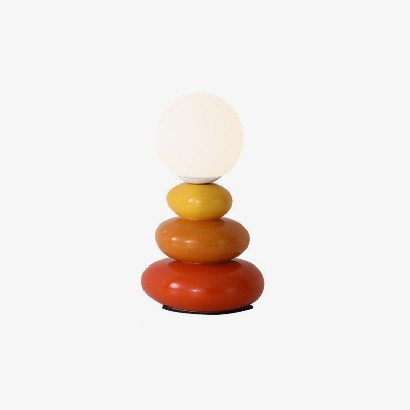 Paloma Small Ceramic USB LED Art Deco Table Lamp