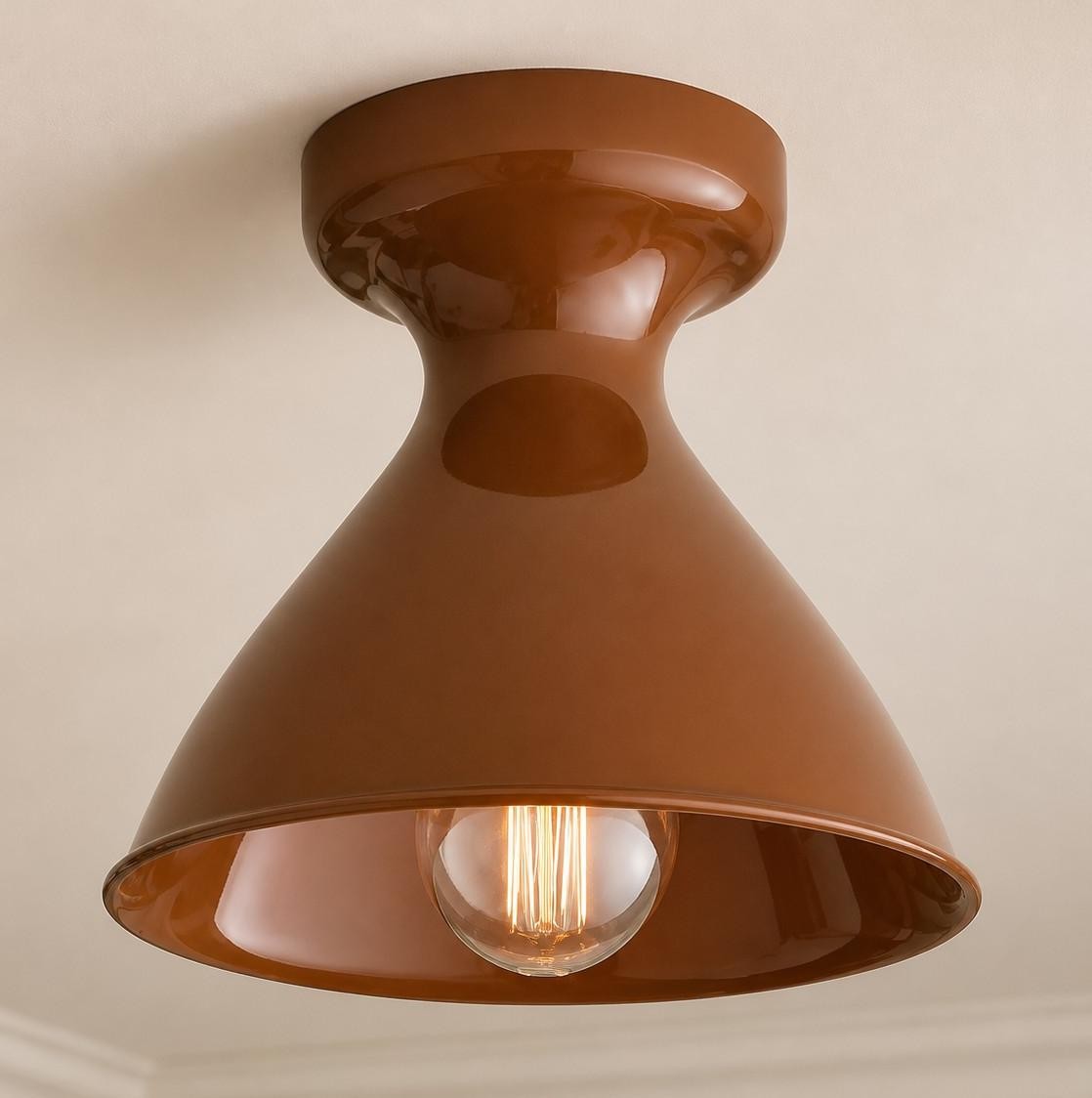 Lunavel Modern Ceramic Mount Ceiling Light Fixture