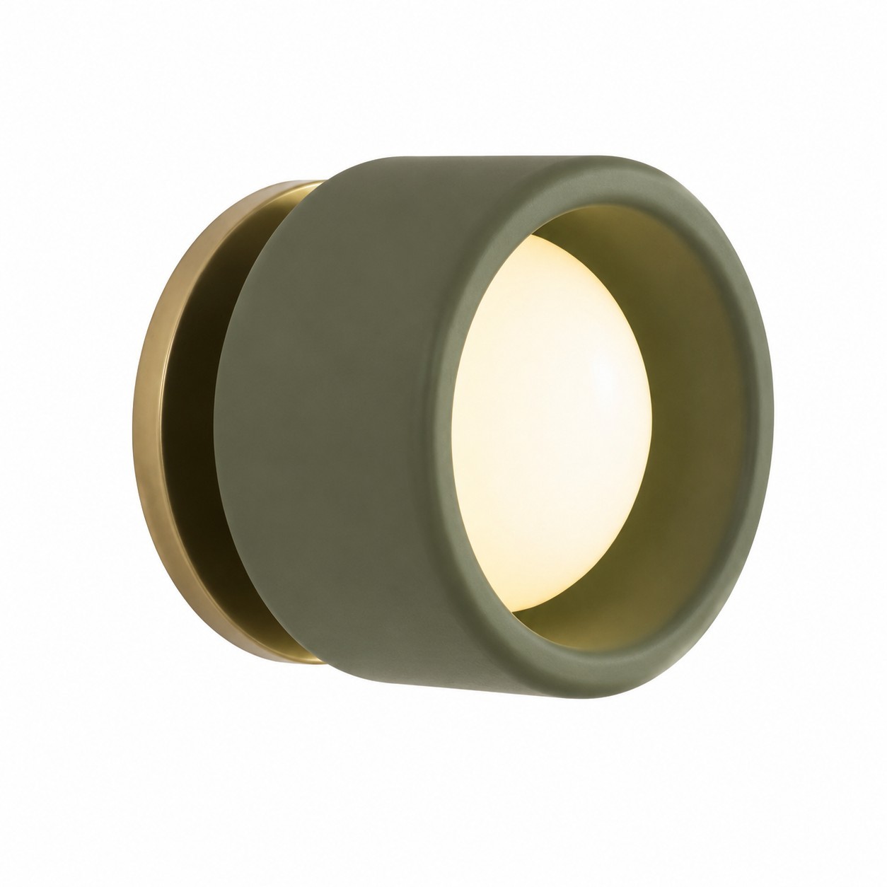 Aura Modern Porcelain Sconce