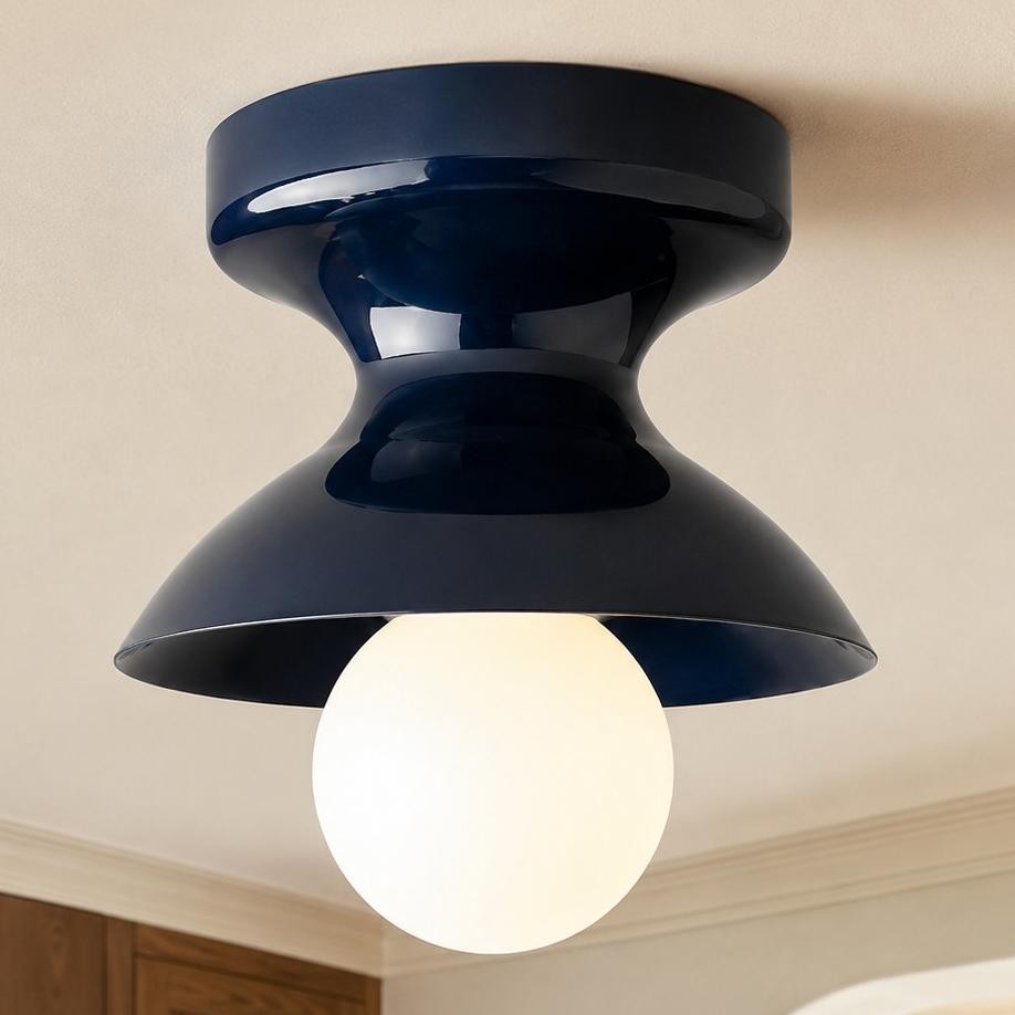 Lunavel Modern Ceramic Mount Ceiling Light Fixture