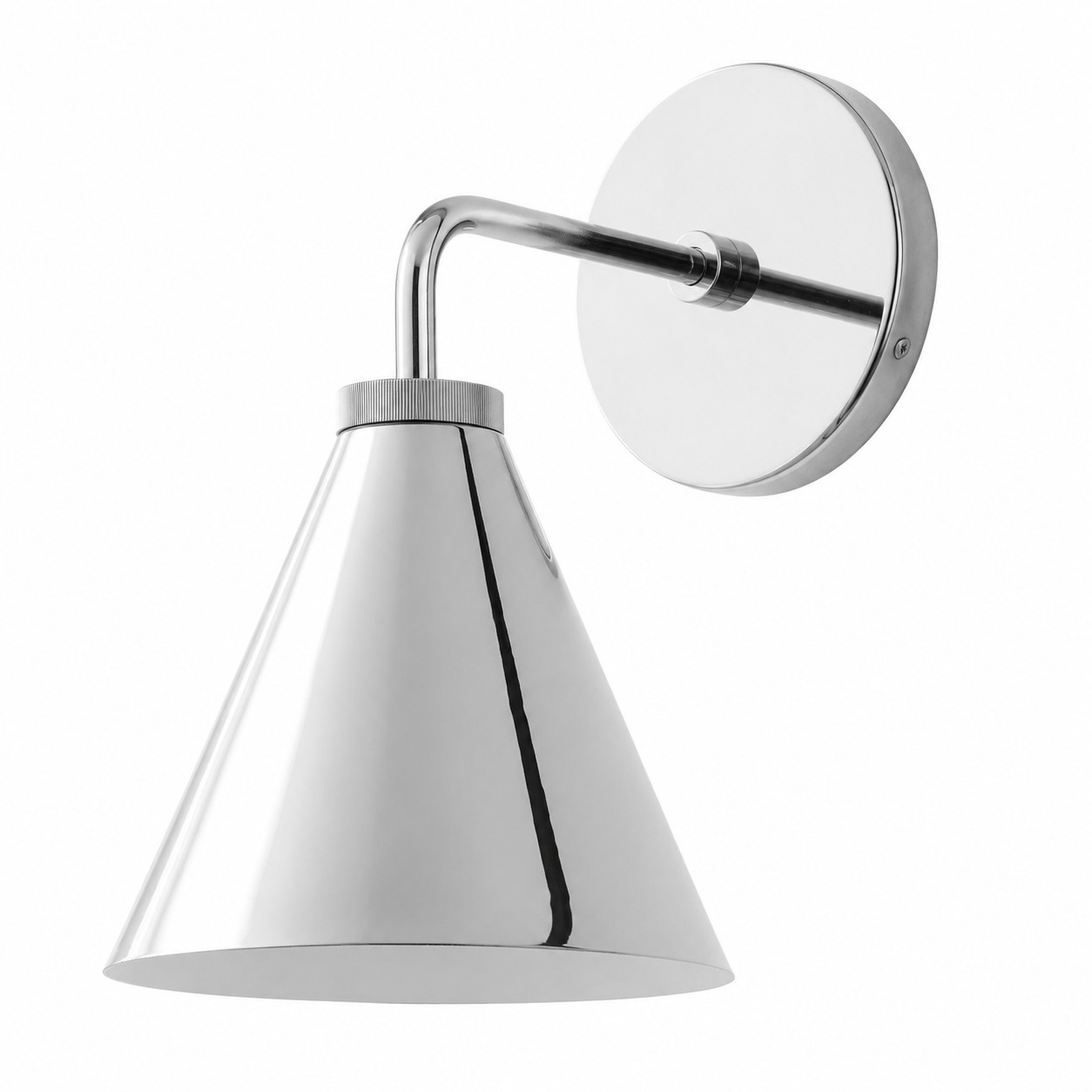 Kaelen Retro Cooper Cone Sconce Light