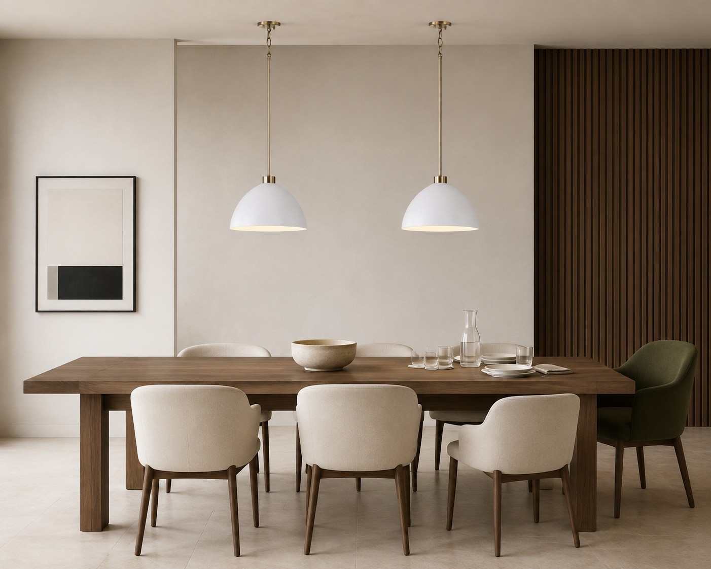 Ylarix ‎Minimalist Dome Metal Pendant Light