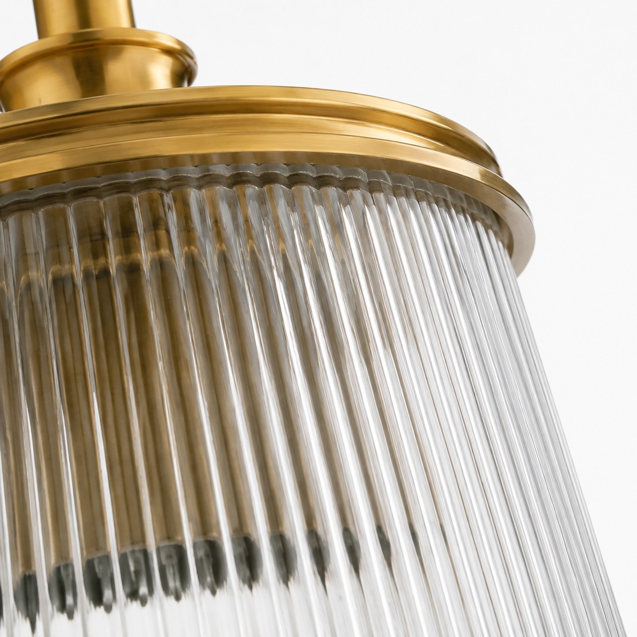 Margot Farmhouse Ribbed Glass 1/2/3 Lights Vanity Wall Sconce