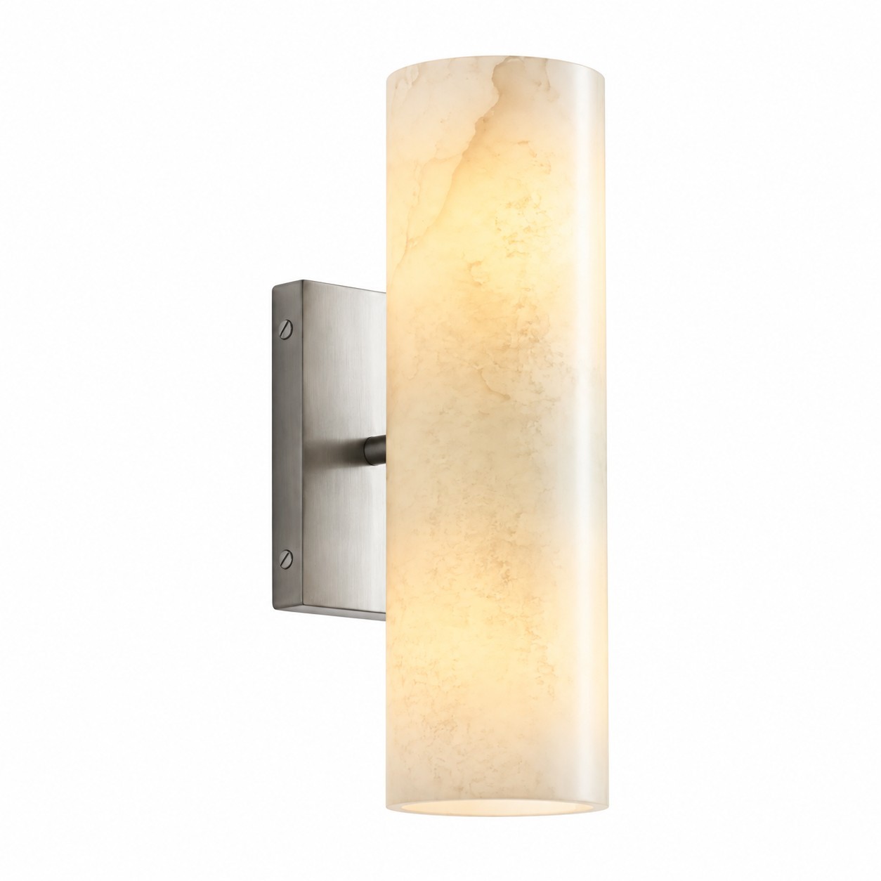 Yorix Modern Vertical Cylinder Tube Metal Finish Wall Light
