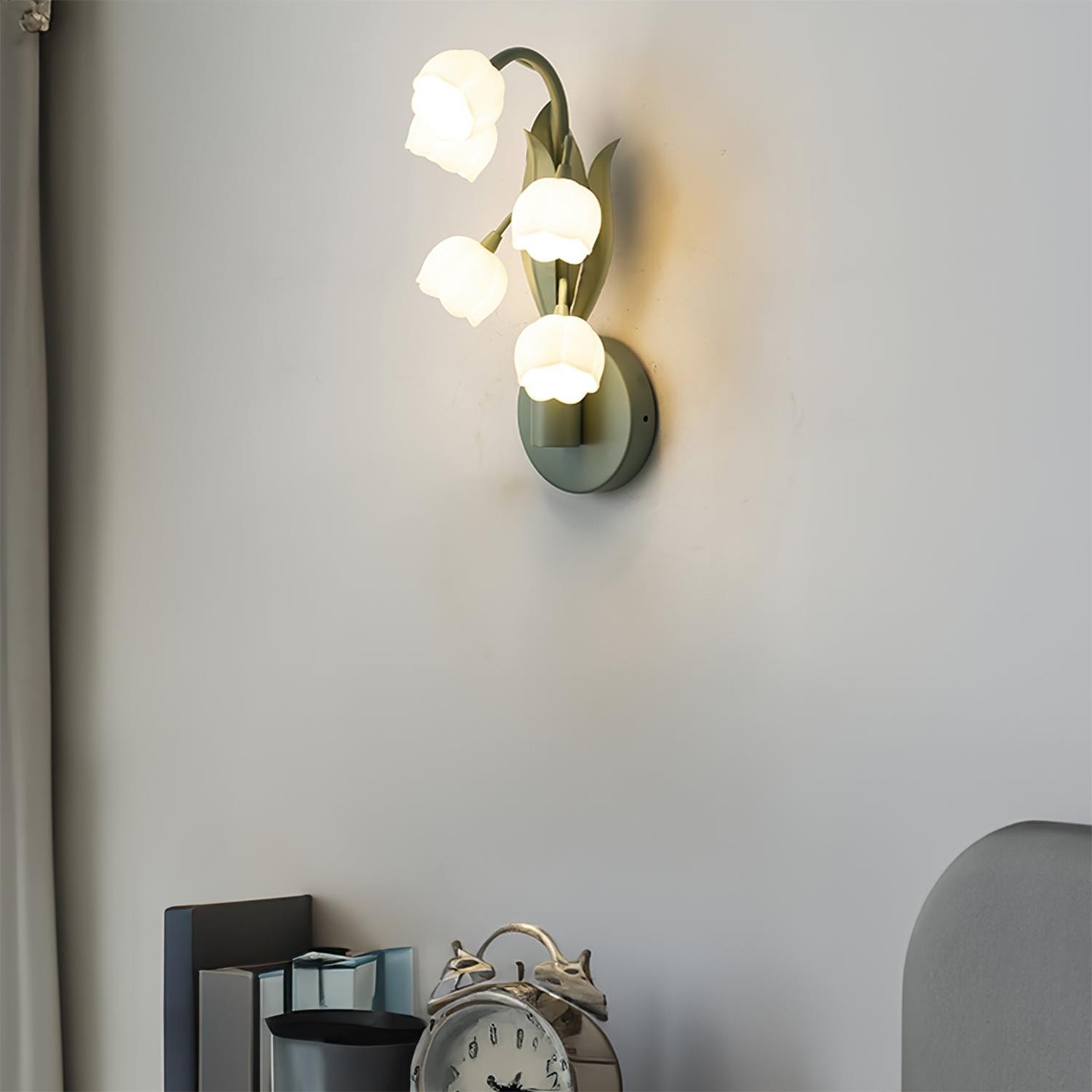 Eudora Lily of The Valley Wall Lamp