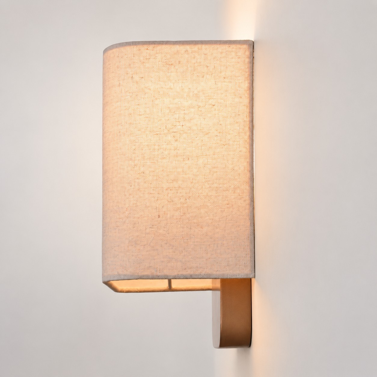Ondine Modern Linen Fabric Shade Wall Sconce