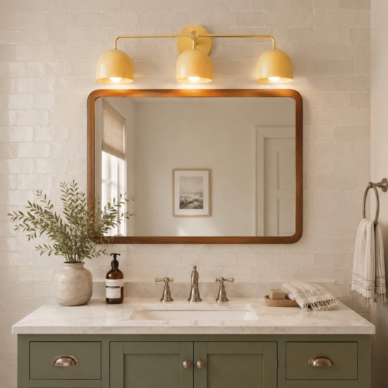 Astair Nordic Metal Multicolored Vanity Sconce
