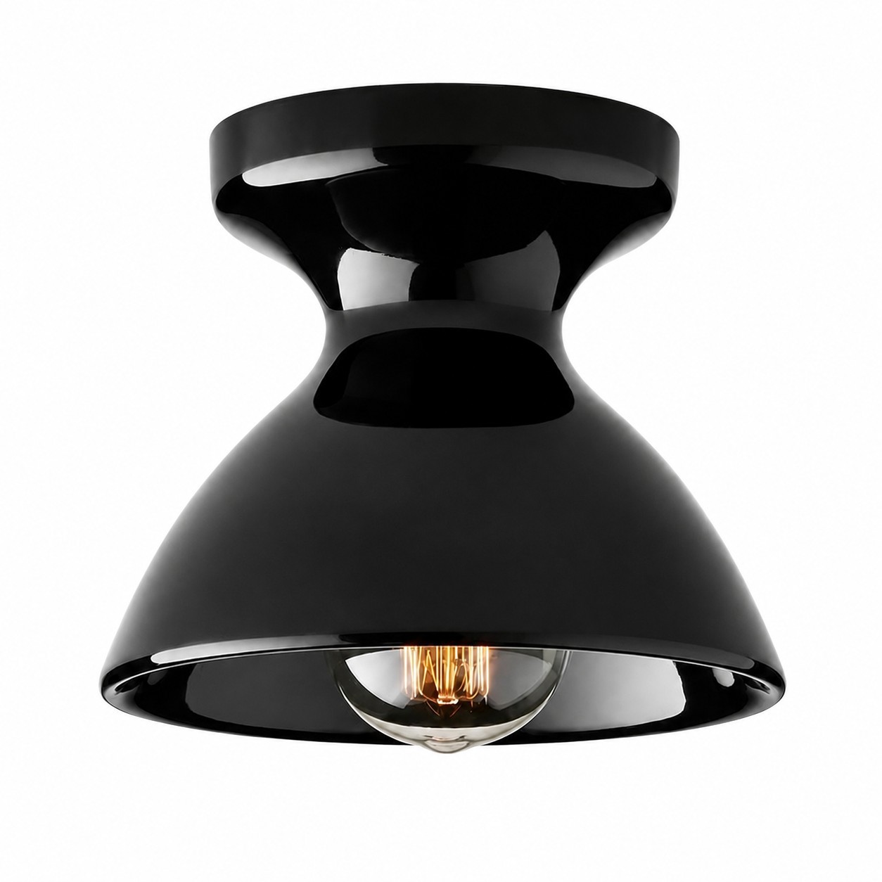 Lunavel Modern Ceramic Mount Ceiling Light Fixture