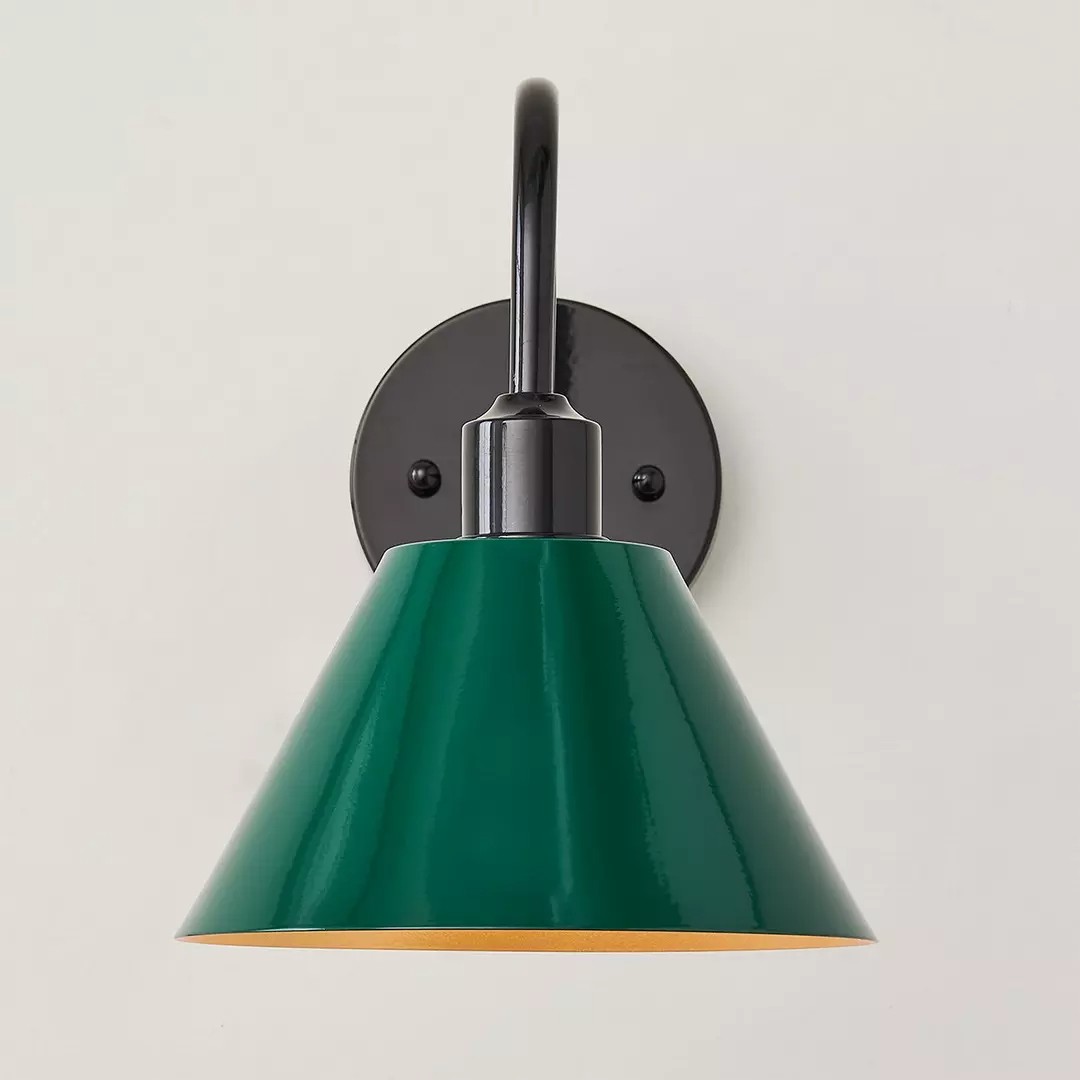 Ferm Minimalist Industrial Tapered Sconce