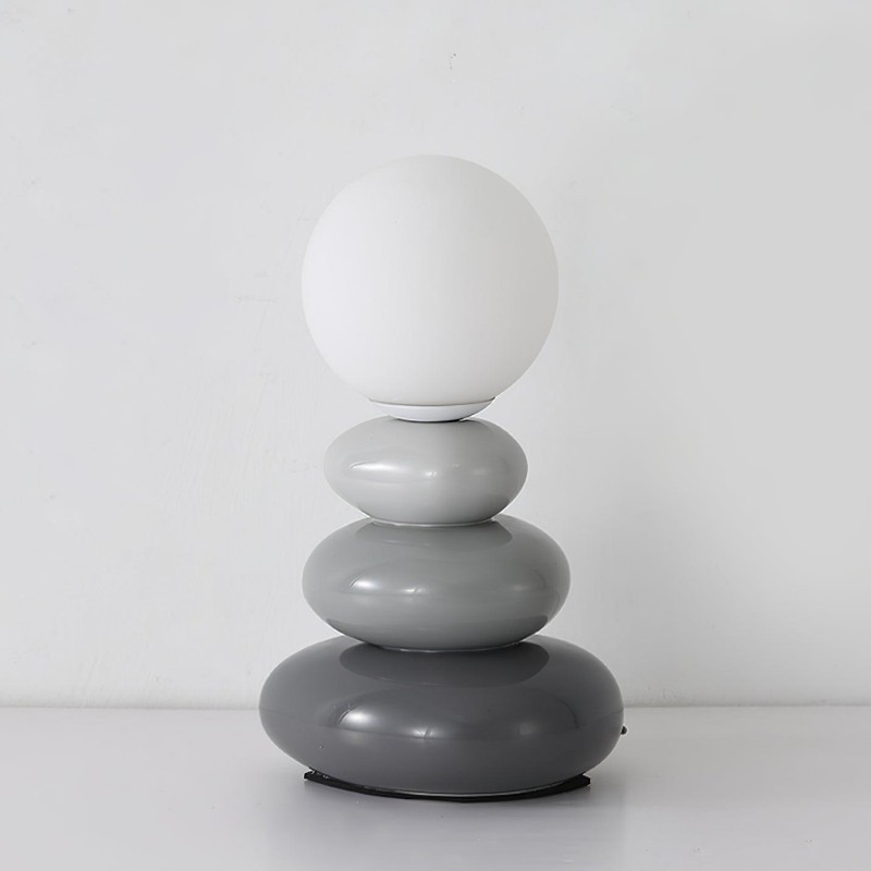 Paloma Small Ceramic USB LED Art Deco Table Lamp
