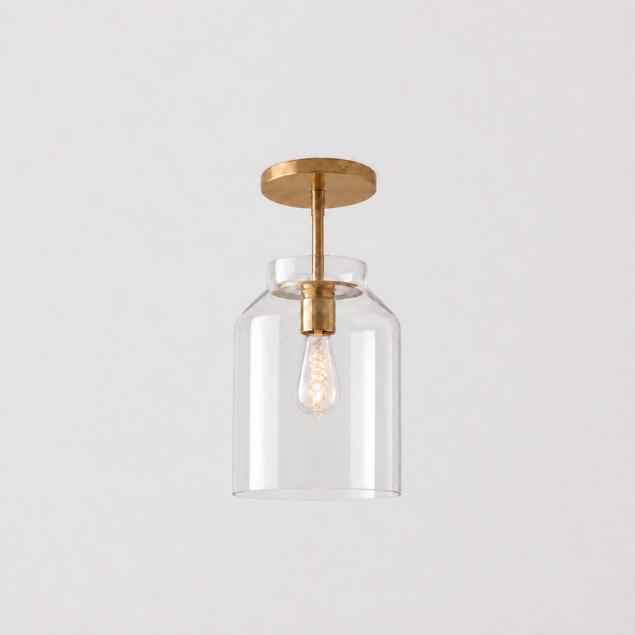 Drilon Minimalist Morandi Flush Mount Ceiling Light