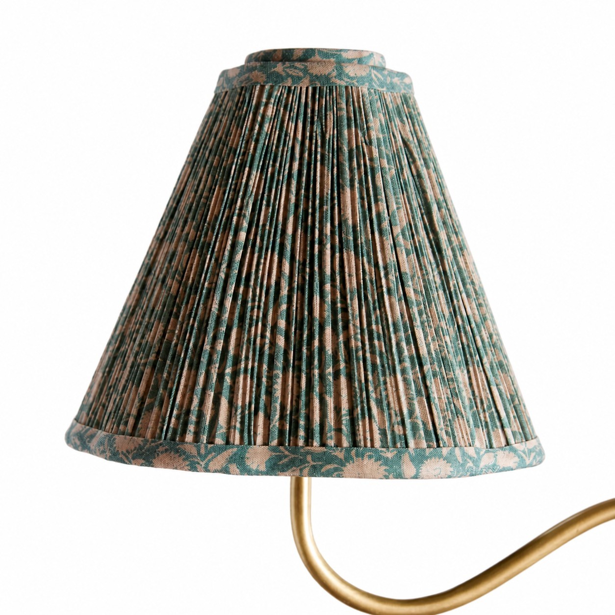 Lysandra Floral Pattern Fabric Branch Pendant Light