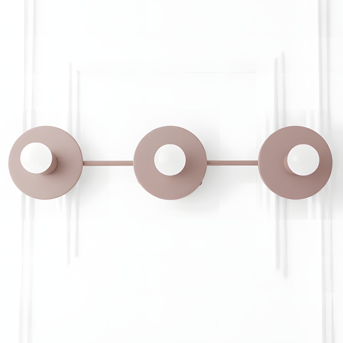 Marnie Nordic Colorful 3 Light Vanity Wall Light