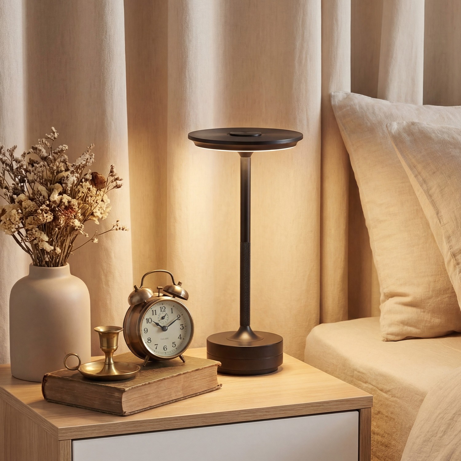Nina Cordless Restaurant Table Lamps for Bar Cafe Hotel