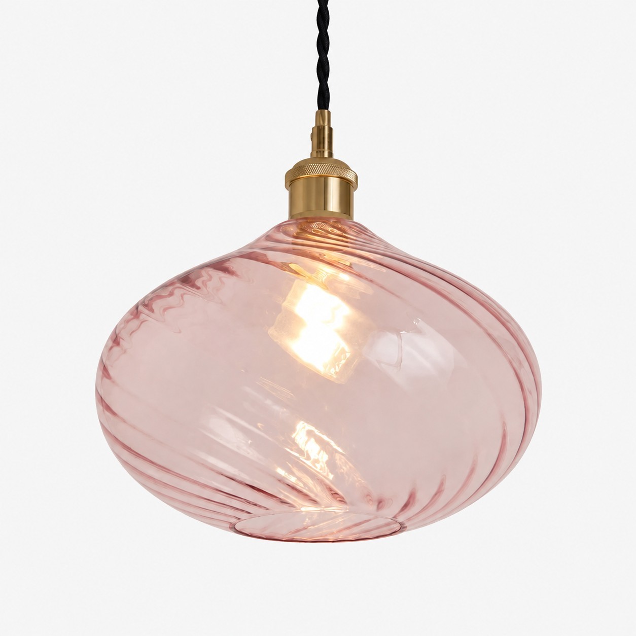 Lunaris Modern Globe Glass Pendant Light