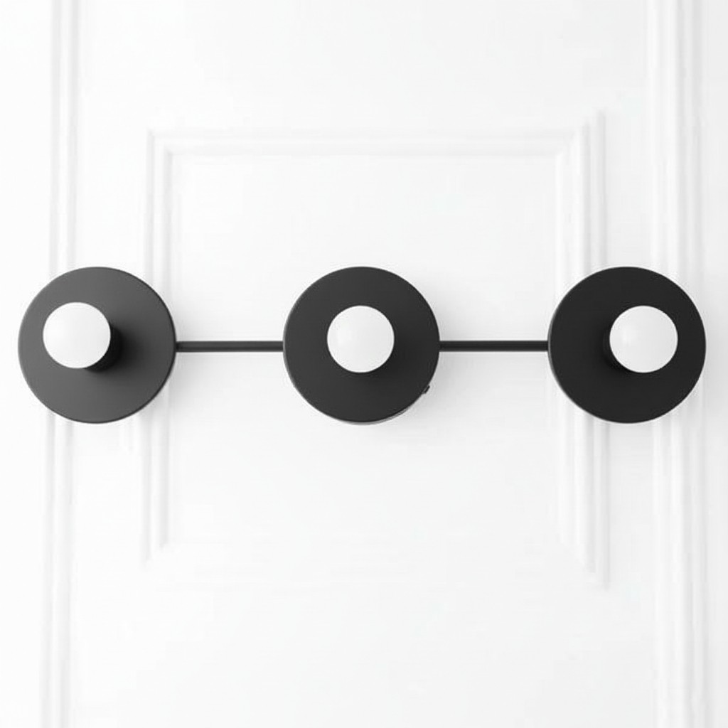 Marnie Nordic Colorful 3 Light Vanity Wall Light