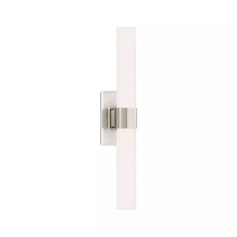 Zinnia Glass Tube Double Wall Mounted Light