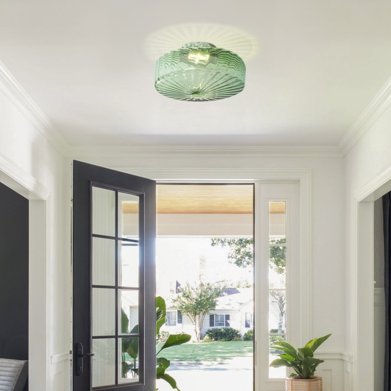 Remy Vintage Water Ripple Ceiling Lamp