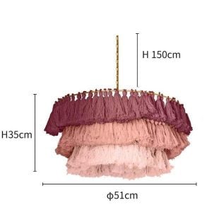 Fela Tassel Chandelier