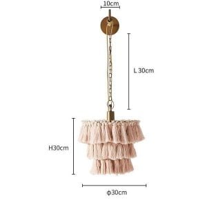 Fela Tassel Chandelier