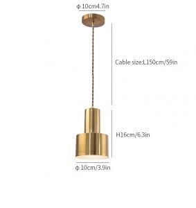 Brass Pendant Light